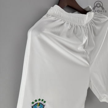 Calção Seleção Brasileira 2022- Branco