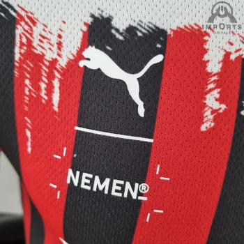 Camisa Milan IV 21/22 PUMA x Nemen Versão Jogador + Personalização Grátis
