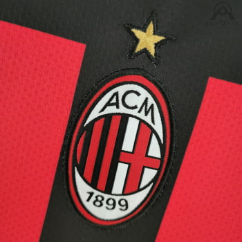 Camisa AC Milan l 22/23 versão Torcedor + Personalização Grátis