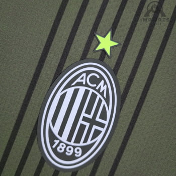 Camisa Milan lll 22/23 Versão Torcedor + Personalização Grátis