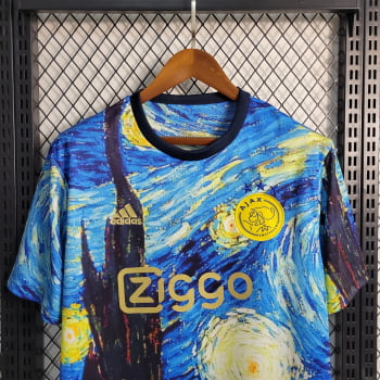 Camisa Ajax 23/24 Versão Torcedor Ed. Especial Color + Personalização Grátis