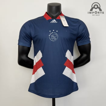 Camisa Ajax 23/24 Versão Jogador Ed. Especial Icon + Personalização Grátis