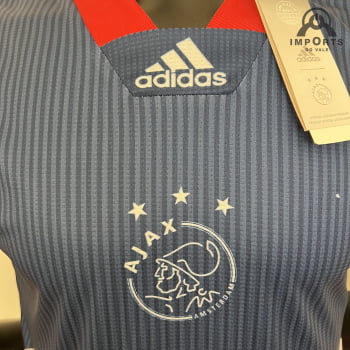 Camisa Ajax 23/24 Versão Jogador Ed. Especial Icon + Personalização Grátis