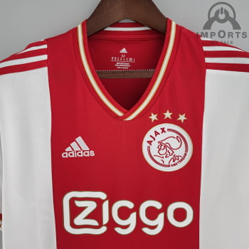 Camisa Ajax l 22/23 Versão Torcedor + Personalização Grátis