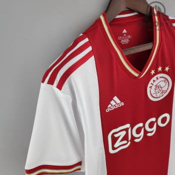 Camisa Ajax l 22/23 Versão Torcedor + Personalização Grátis