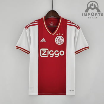 Camisa Ajax l 22/23 Versão Torcedor + Personalização Grátis