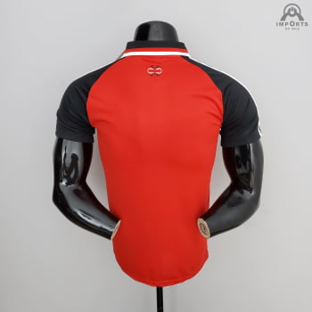 Camisa Gola Polo Ajax 21/22 Treino - Vermelha