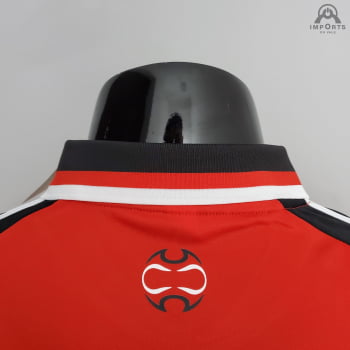 Camisa Gola Polo Ajax 21/22 Treino - Vermelha