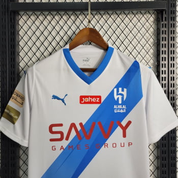Camisa Al-Hilal II 23/24 Versão Torcedor + Personalização Grátis