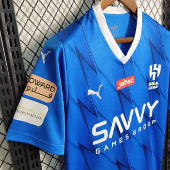 Camisa Al-Hilal 23/24 Versão Torcedor + Personalização Grátis