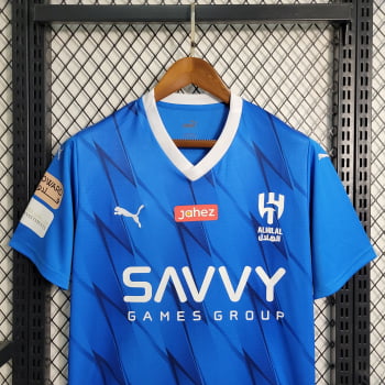 Camisa Al-Hilal 23/24 Versão Torcedor + Personalização Grátis