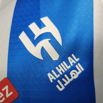 Camisa Al-Hilal II 23/24 Versão Jogador + Personalização Grátis Camisa Al-Hilal II 23/24 Versão Jogador + Personalização Grátis