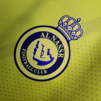 Camisa Al-Nassr I 22/23 Versão Torcedor + Personalização Grátis Camisa Al-Nassr I 22/23 Versão Torcedor + Personalização Grátis