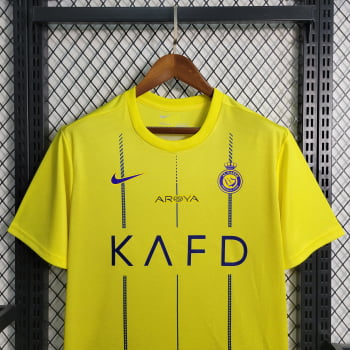 Camisa Al-Nassr I 23/24 Versão Torcedor + Personalização Grátis