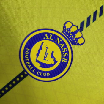 Camisa Al-Nassr I 23/24 Versão Torcedor + Personalização Grátis Camisa Al-Nassr I 23/24 Versão Torcedor + Personalização Grátis