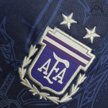 Camisa da Seleção Argentina 2022 Ed. Especial Azul + Personalização Grátis Camisa da Seleção Argentina 2022 Ed. Especial Azul + Personalização Grátis
