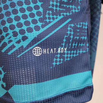 Camisa da Seleção Argentina 2022 Ed. Comemorativa Azul Versão Jogador 