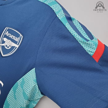 Camisa Arsenal 21/22 Treino - Azul