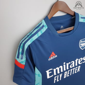 Camisa Arsenal 21/22 Treino - Azul