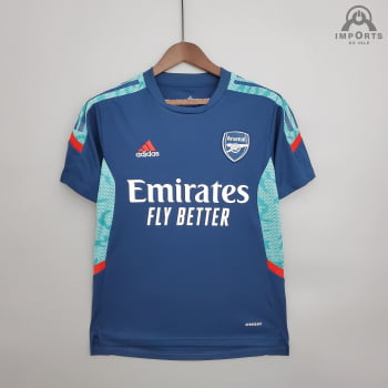 Camisa Arsenal 21/22 Treino - Azul