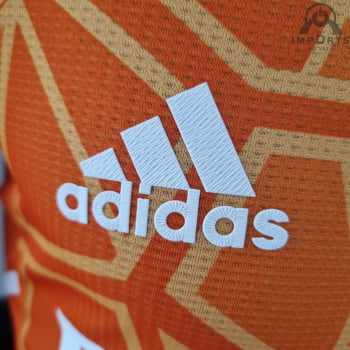 Camisa Arsenal 22/23 Versão Jogador Goleiro Laranja + Personalização Grátis