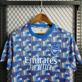 Camisa Arsenal 22/23 Treino - Azul 