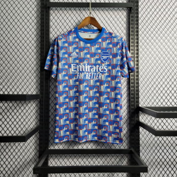 Camisa Arsenal 22/23 Treino - Azul Camisa Arsenal 22/23 Treino - Azul