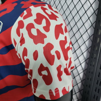 Camisa Arsenal 22/23 Versão Jogador Treino - Vermelha/azul