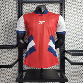 Camisa Arsenal 22/23 Versão Jogador Ed. Especial Icon + Personalização Grátis