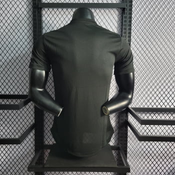Camisa Arsenal 22/23 Versão Jogador Ed. Especial Preta + Personalização Grátis