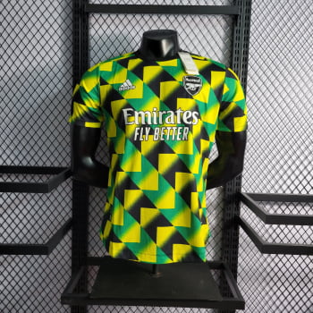 Camisa Arsenal 22/23 Versão Jogador Pré-Jogo