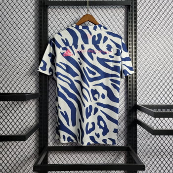 Camisa Arsenal 22/23 Versão Torcedor Ed. Especial Branca/azul + Personalização Grátis