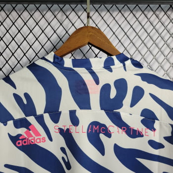 Camisa Arsenal 22/23 Versão Torcedor Ed. Especial Branca/azul + Personalização Grátis