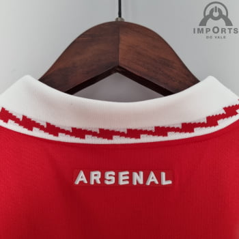 Camisa Arsenal I 22/23 Versão Torcedor + Personalização Grátis