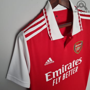 Camisa Arsenal I 22/23 Versão Torcedor + Personalização Grátis