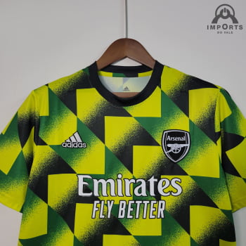 Camisa Arsenal 22/23 Versão Torcedor Pré-Jogo