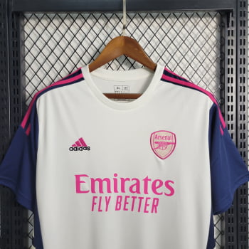 Camisa Arsenal 23/24 Treino - Branca