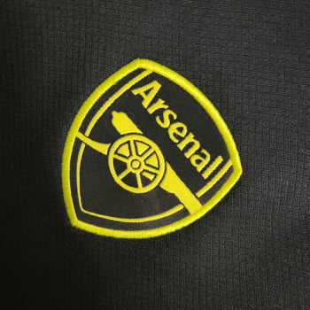Camisa Arsenal 23/24 Treino - Preta Camisa Arsenal 23/24 Treino - Preta