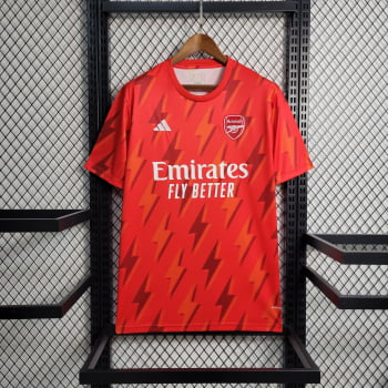 Camisa Arsenal 23/24 Treino - Vermelha Camisa Arsenal 23/24 Treino - Vermelha