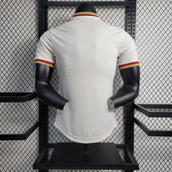 Camisa Arsenal 23/24 Versão Jogador Ed. Especial Branca + Personalização Grátis