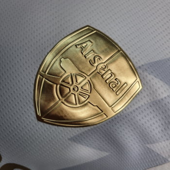 Camisa Arsenal 23/24 Versão Jogador Ed. Especial Branca + Personalização Grátis
