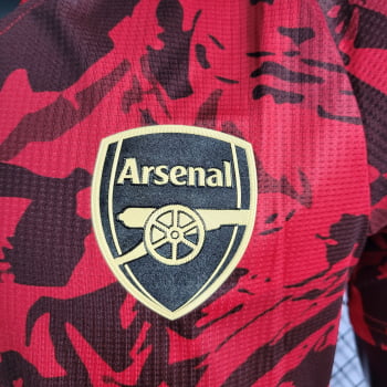 Camisa Arsenal 22/23 Treino Versão Jogador - Vermelha