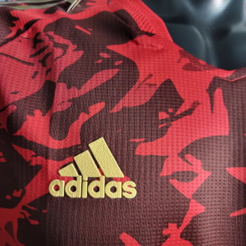 Camisa Arsenal 22/23 Treino Versão Jogador - Vermelha