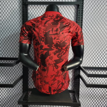 Camisa Arsenal 22/23 Treino Versão Jogador - Vermelha