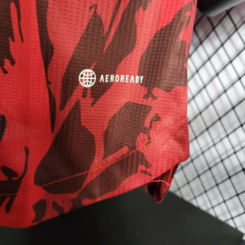 Camisa Arsenal 22/23 Treino Versão Jogador - Vermelha