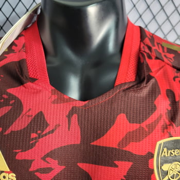 Camisa Arsenal 22/23 Treino Versão Jogador - Vermelha