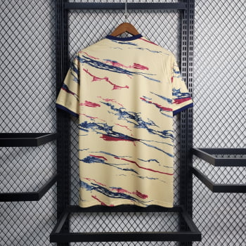 Camisa Arsenal 23/24 Versão Torcedor Ed. Especial Bege + Personalização Grátis