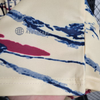 Camisa Arsenal 23/24 Versão Torcedor Ed. Especial Bege + Personalização Grátis