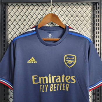 Camisa Arsenal 23/24 Versão Torcedor Ed. Especial Co-Branded + Personalização Grátis