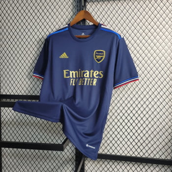 Camisa Arsenal 23/24 Versão Torcedor Ed. Especial Co-Branded + Personalização Grátis